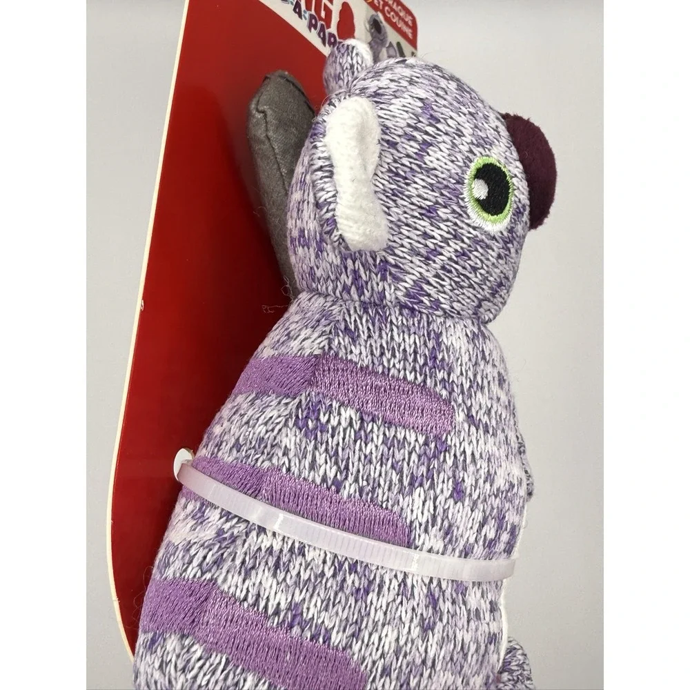 KONG Pull-a-Partz Pals Koala Small Dog Toy Squeaker Crinkle Fabric